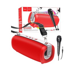 Altavoz BT Exterior Hoco BS55 Gallant con Micrófono 1500mAh Rojo Altavoz BT Exterior Hoco BS55 Gallant con Micrófono 1500mAh Rojo